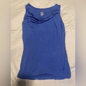 Blue Sleeveless Top
